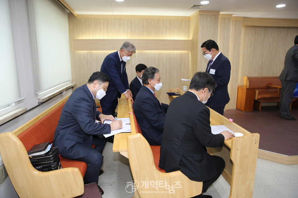 제106회 총준위 임원회 모습