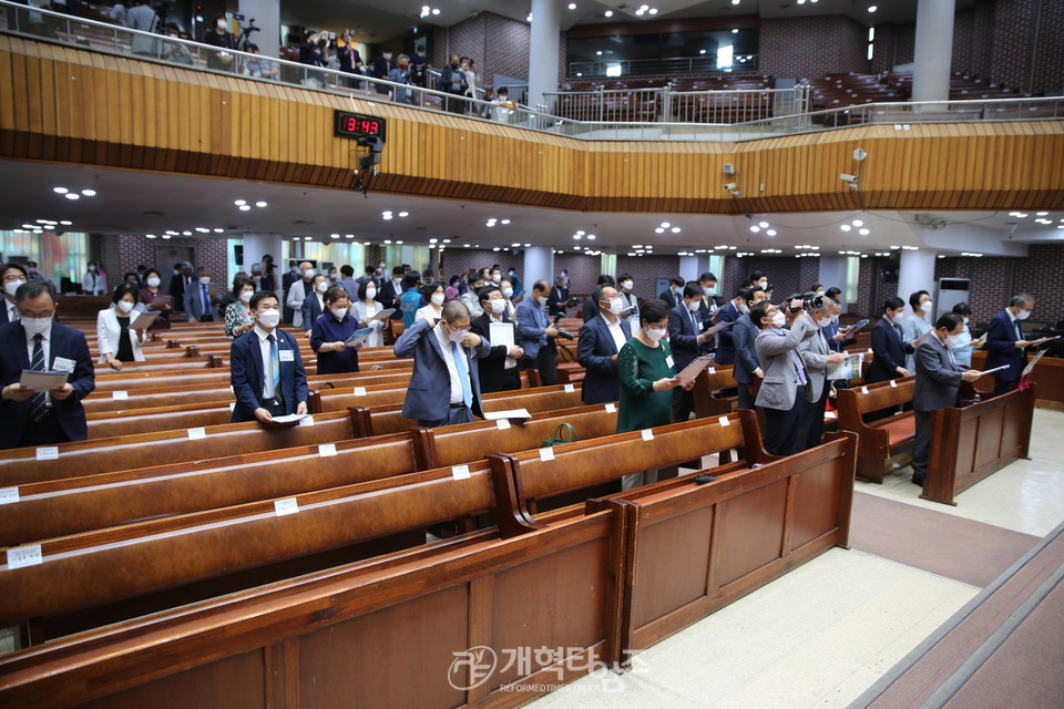 제13회 한국장로교의 날 기념예배 모습