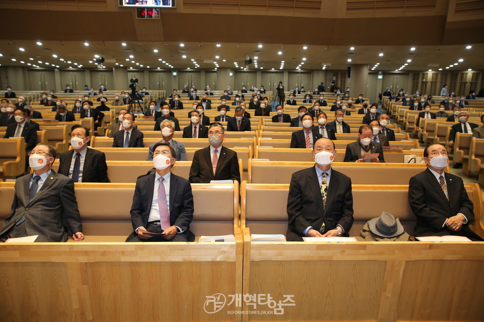 전국장로회연합회 제50주년 기념 감사예배 모습