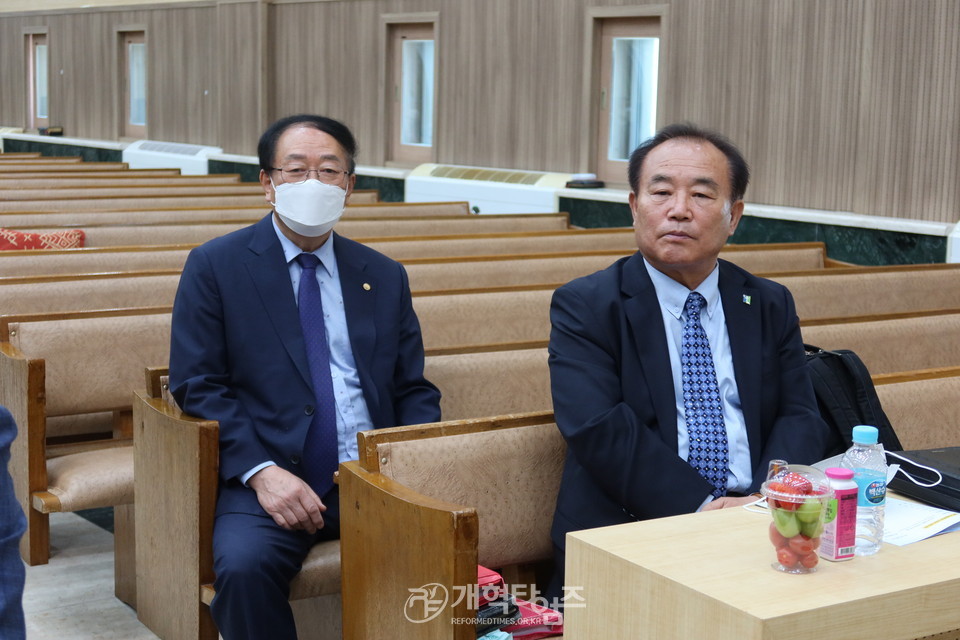 호남지역장로연합회 미래자립교회돕기 운동본부감사예배 모습