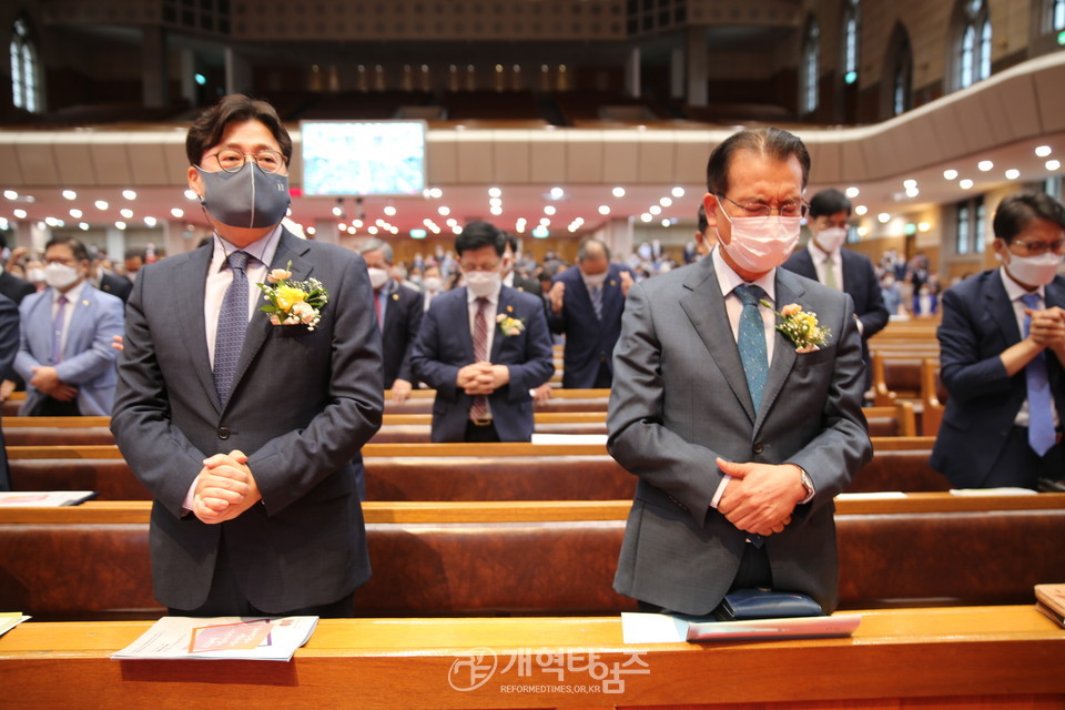 한국장로교회 총회 설립 110주년 기념대회 모습