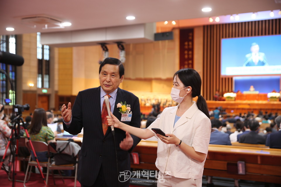 한국장로교회 총회 설립 110주년 기념대회 모습