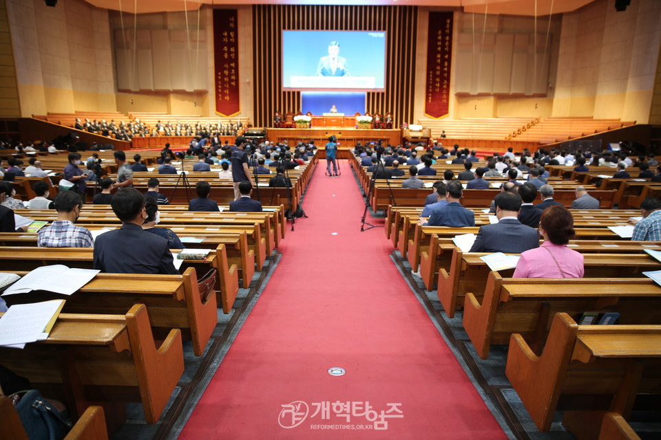 한국장로교회 총회 설립 110주년 기념대회 모습