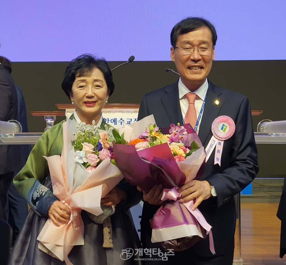 제107회 대한예수교장로회총회 총회장 권순웅 목사 모습