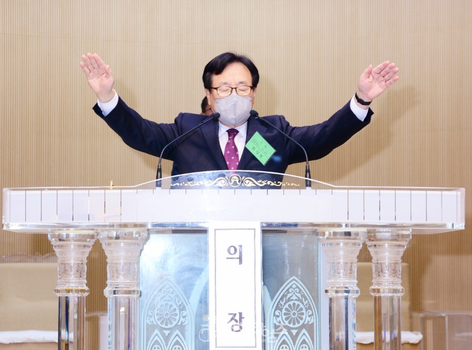 서울노회 제102회 정기노회 모습