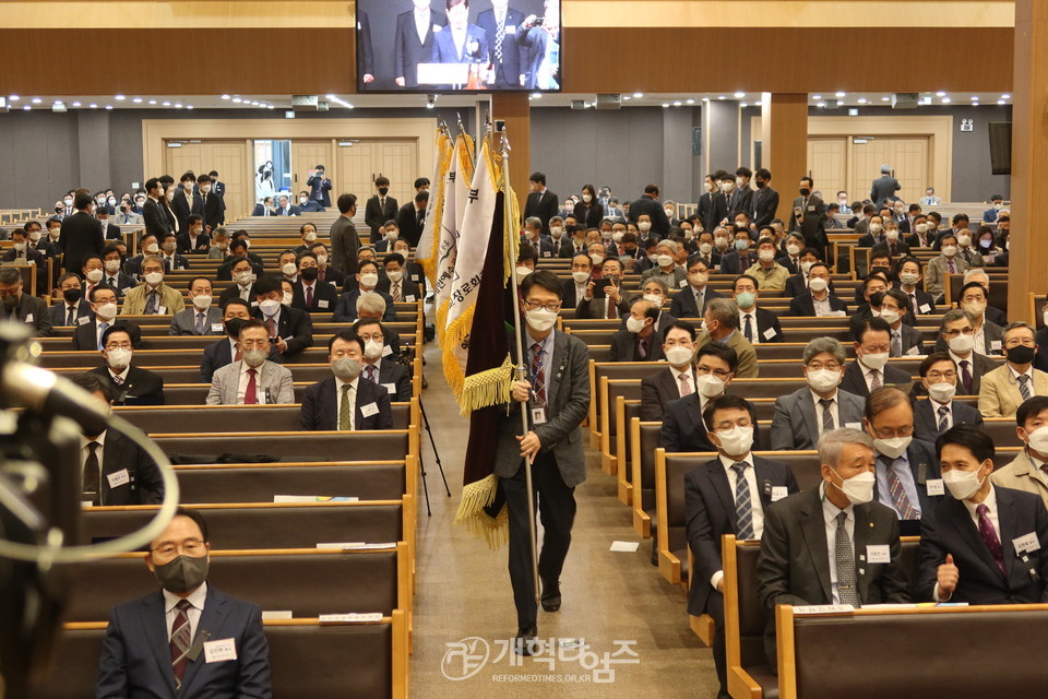 대한예수교장로회총회, 「샬롬부흥전도대회 총 진군식」 모습