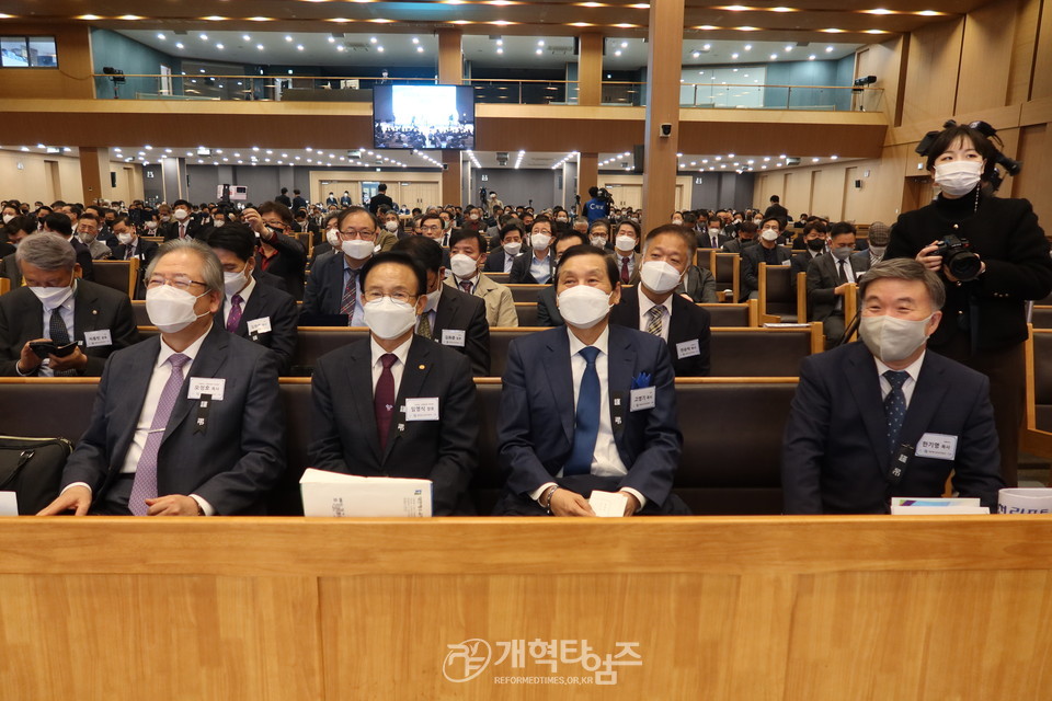 대한예수교장로회총회, 「샬롬부흥전도대회 총 진군식」 모습