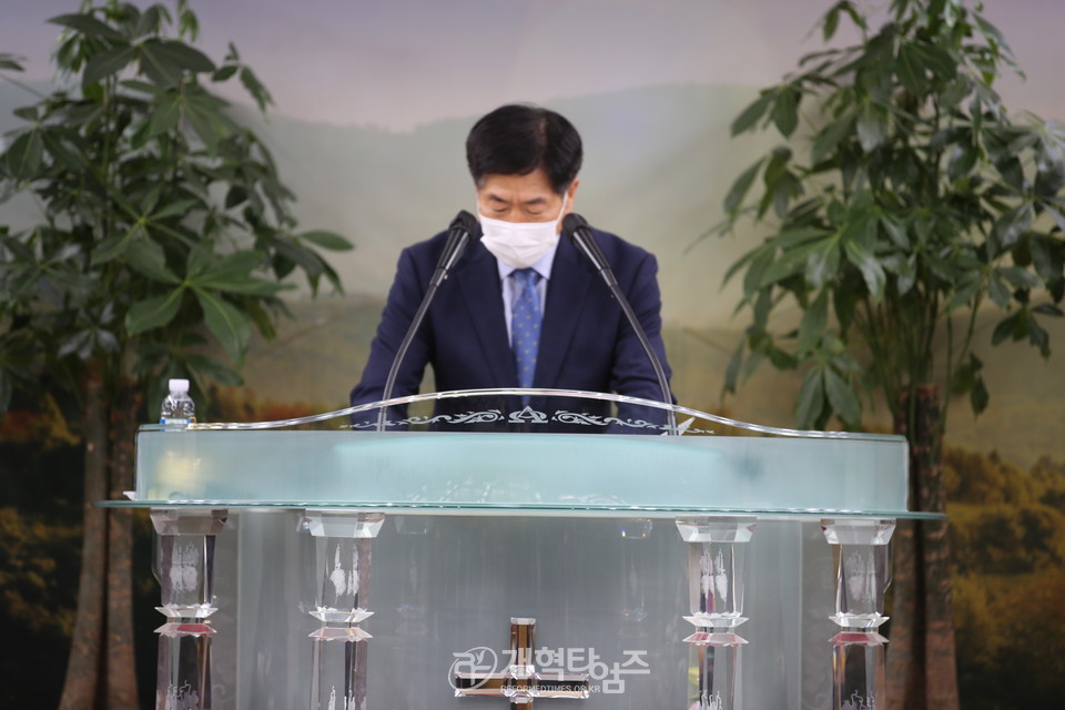 서울지역남전도회연합회 제2차 헌신예배 모습