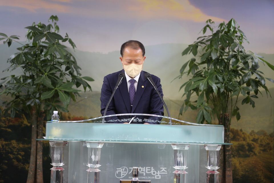 서울지역남전도회연합회 제2차 헌신예배 모습