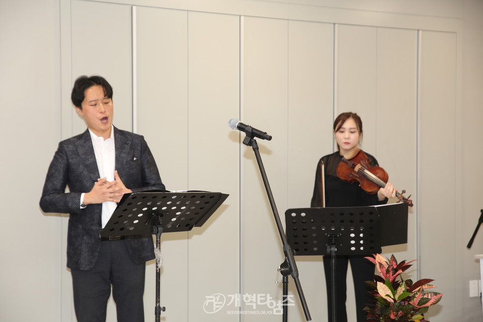총신대 총동창회 2022년 정기총회 모습