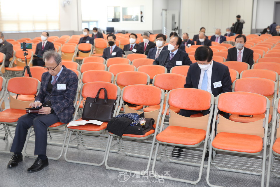 총회이만교회운동본부 제107회기 정기총회 모습