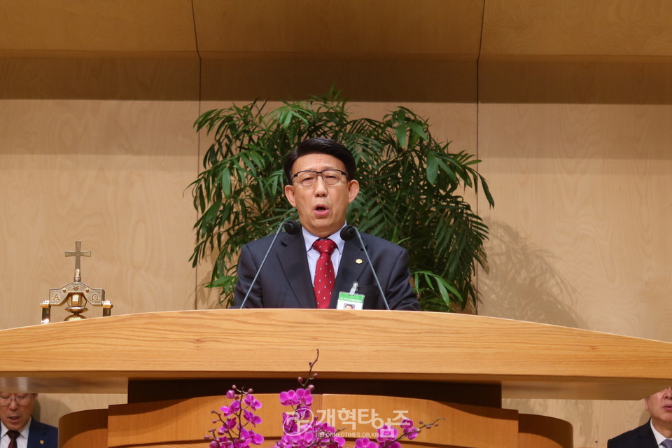 제52회기 전국장로회 연합기도회 및 실행위원회 모습
