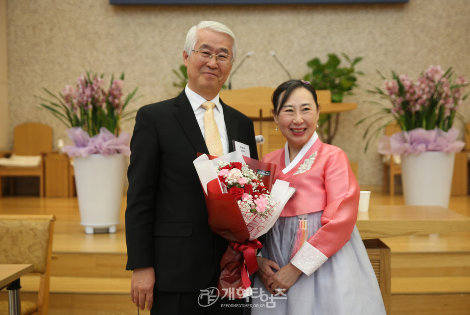 중서울노회장로회 정기총회 모습