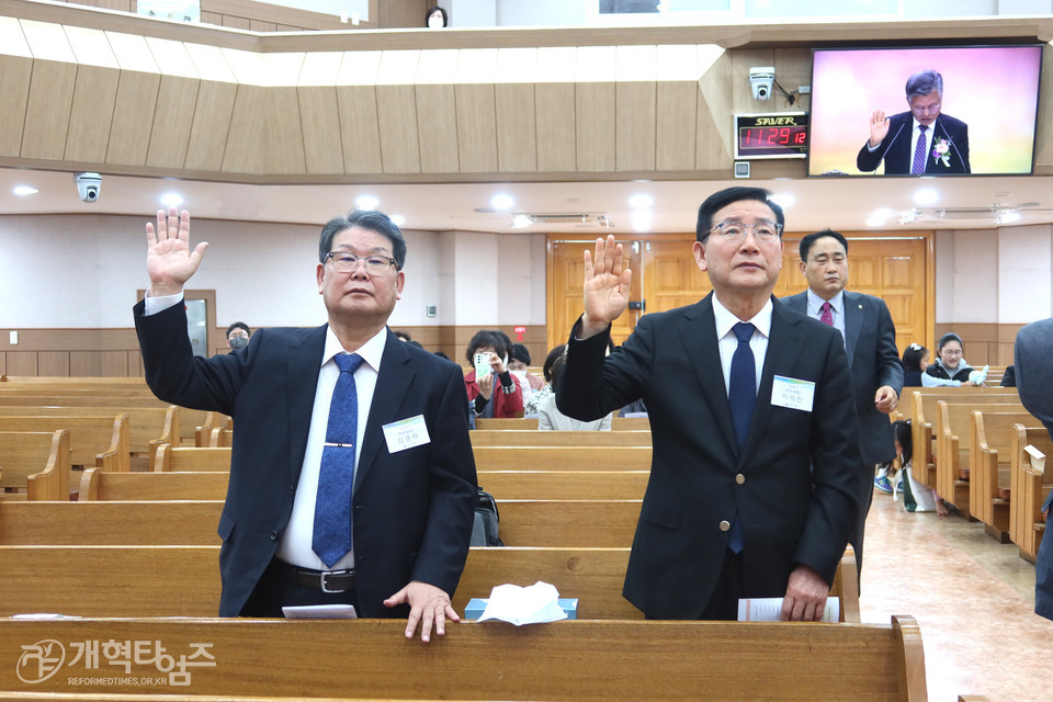 GMS, 「제25회기 제3회 선교사 임명식」 모습