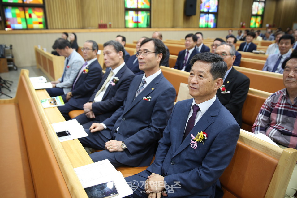 제10회기 서울지역남전도회연합회 정기총회 모습