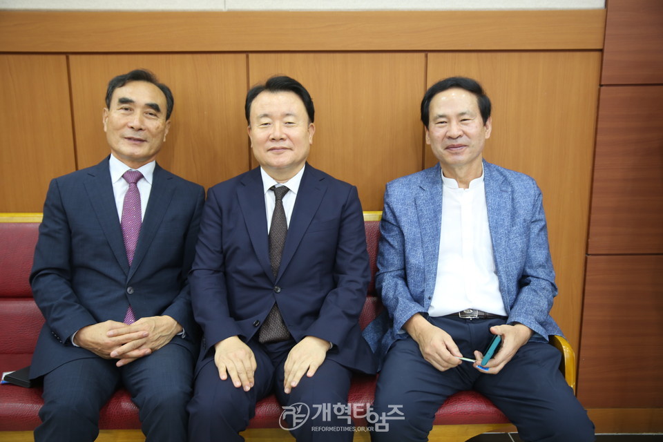 제108회 총회 총회 임원ㆍ총무 후보 정견발표회 모습