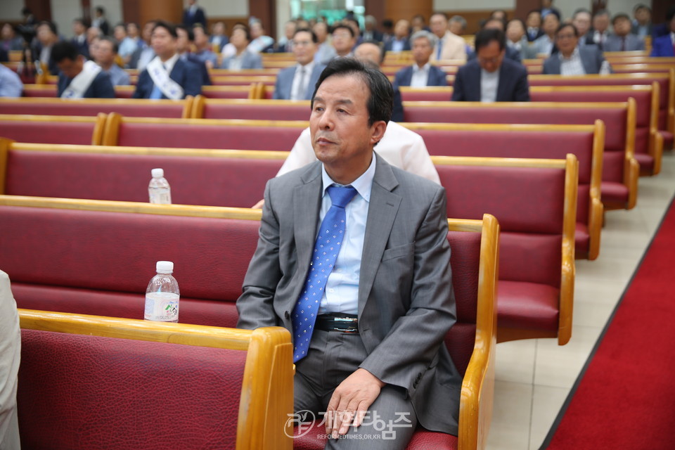 제108회 총회 총회 임원ㆍ총무 후보 정견발표회 모습
