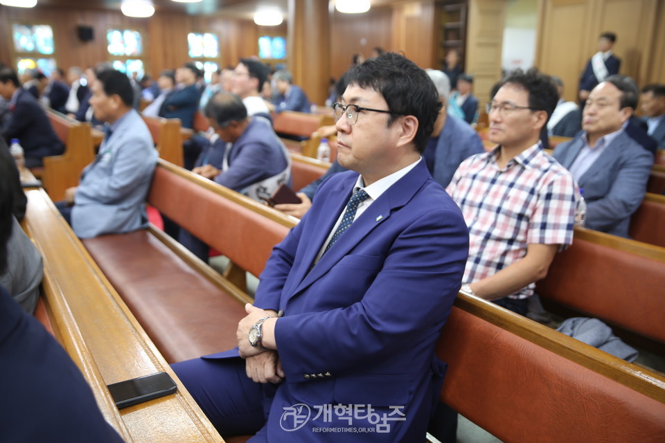 제108회 총회 총회 임원ㆍ총무 후보 정견발표회 모습
