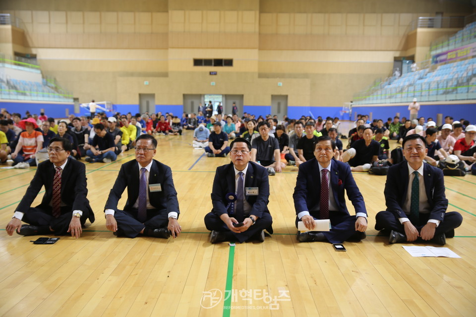 서울지역노회협의회 제17회 노회연합체육대회 모습
