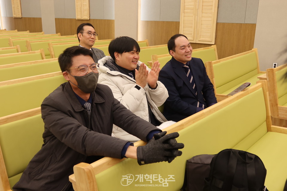 동한서노회 제84회 제1차 임시노회 및 신년하례회 모습