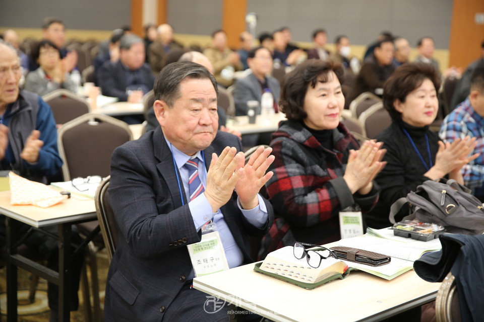 전국남전도회, 나라와 민족을 위한 기도회 및 전도훈련대회 모습