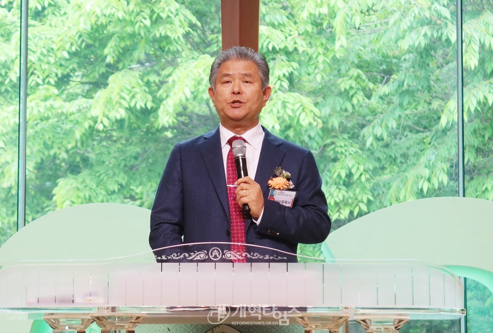 서북지역노회협의회 정기총회 모습