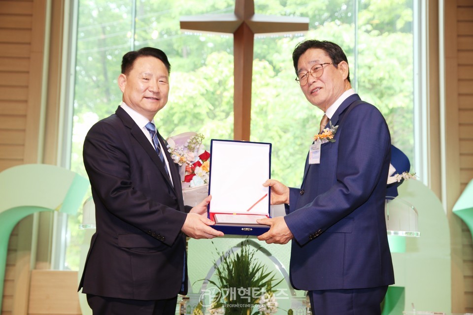 서북지역노회협의회 정기총회 모습