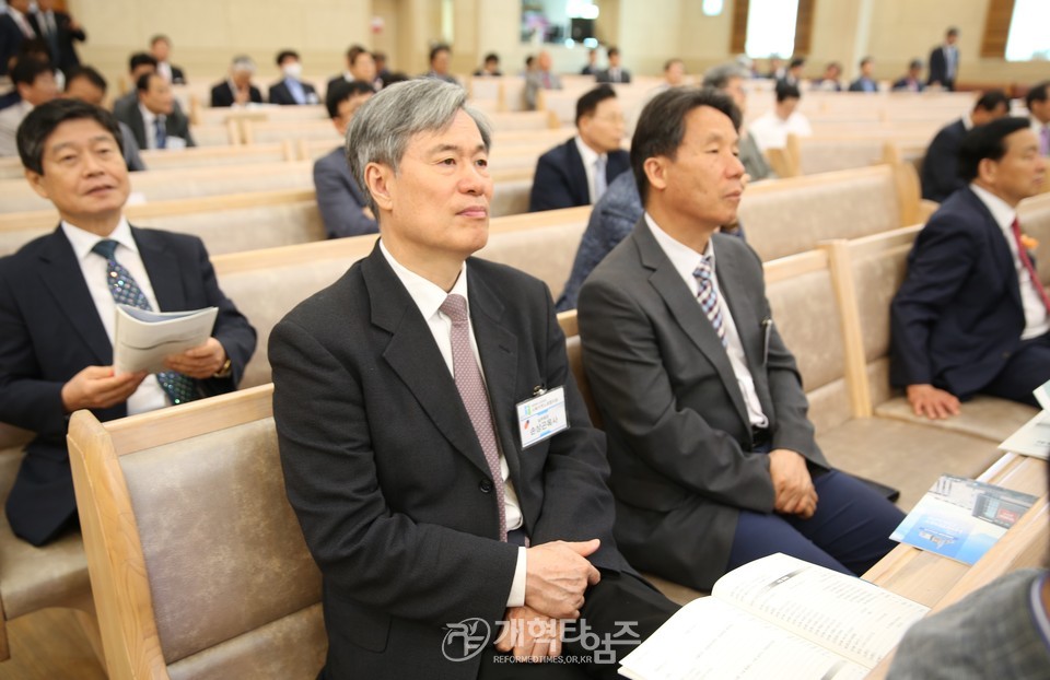 서북지역노회협의회 정기총회 모습