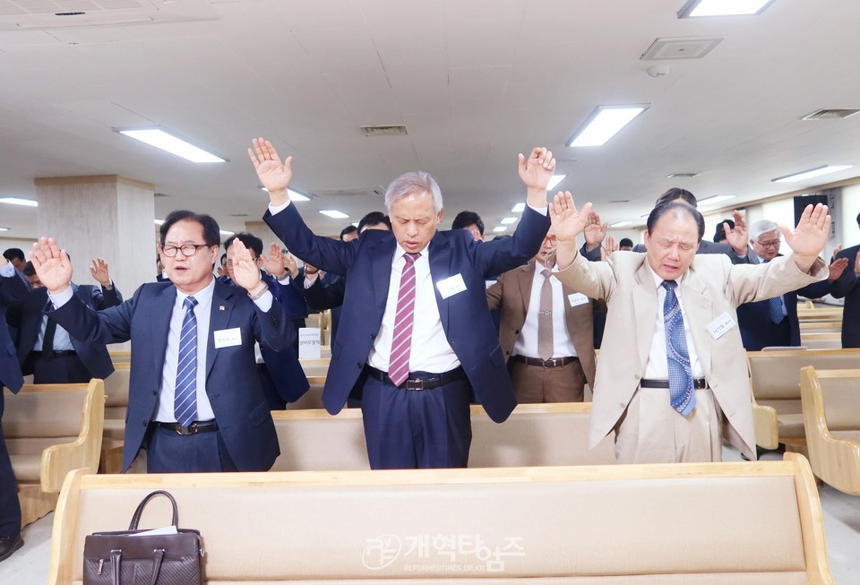 제108회기 제1차 총회실행위원회 모습