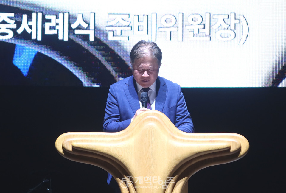 전국남전도회연합회 육군 훈련소 훈련병 진중세례식 모습