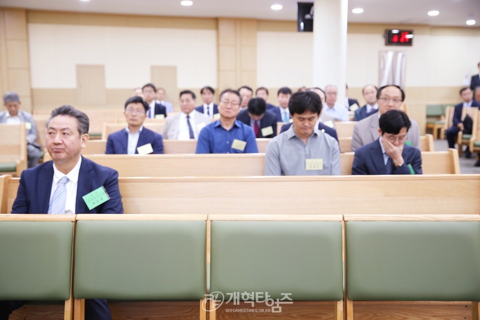 서울노회「제1회 시무 장로 연수회」모습