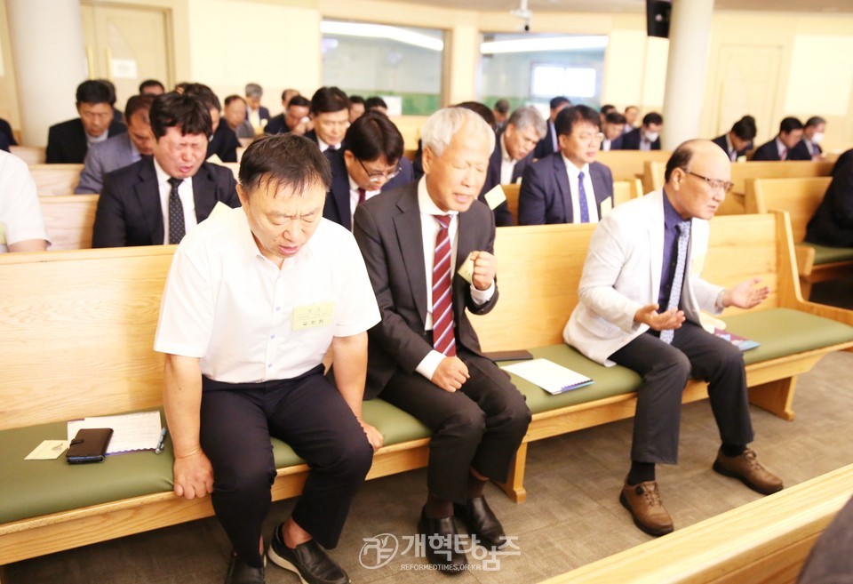 서울노회「제1회 시무 장로 연수회」모습