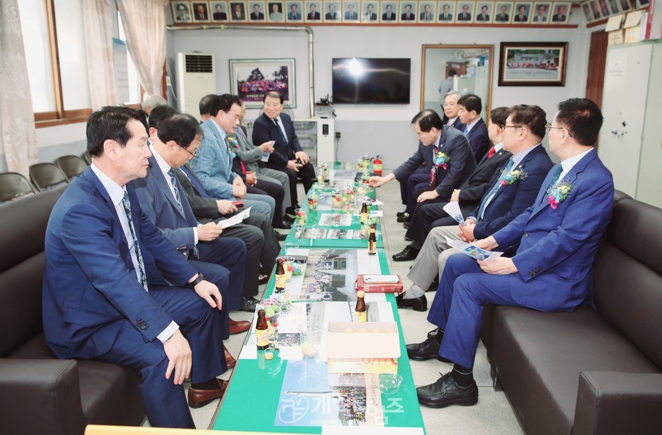 제109회 장로 부총회장 후보 김형곤 장로 선거캠프 개소감사예배 모습