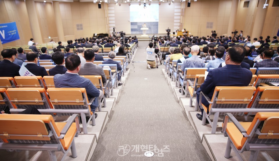 제109회 총회 임원 후보 정견발표회 및 공명선거 서약식 모습