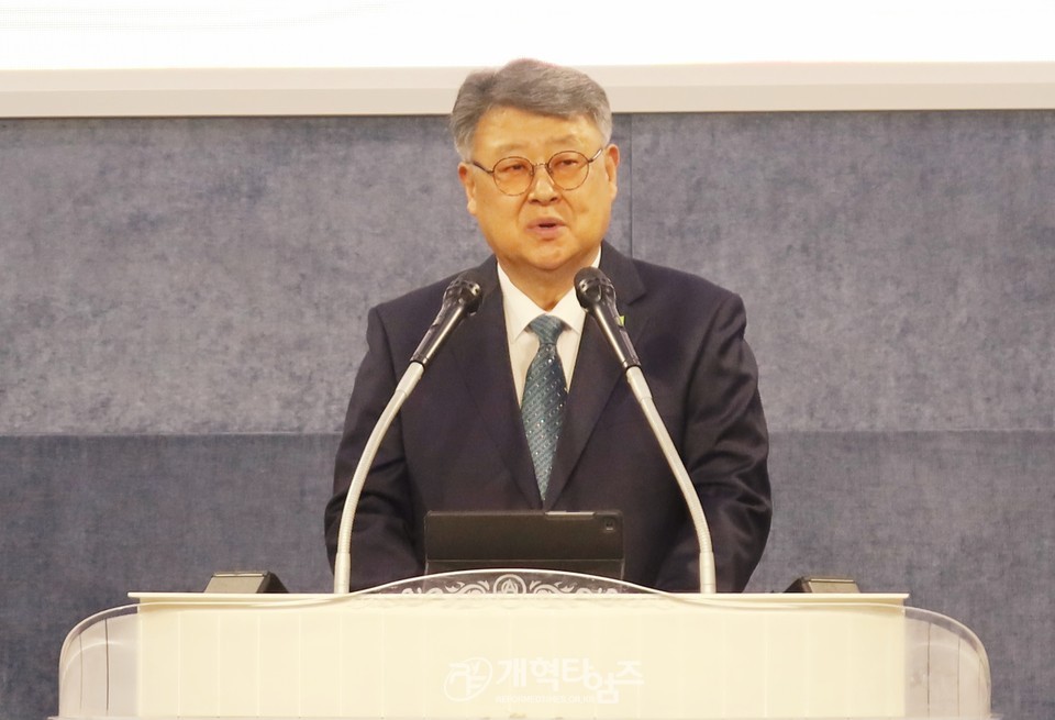 제109회 총회 임원 후보 정견발표회 및 공명선거 서약식 모습
