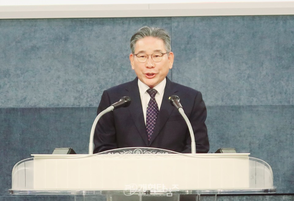 제109회 총회 임원 후보 정견발표회 및 공명선거 서약식 모습