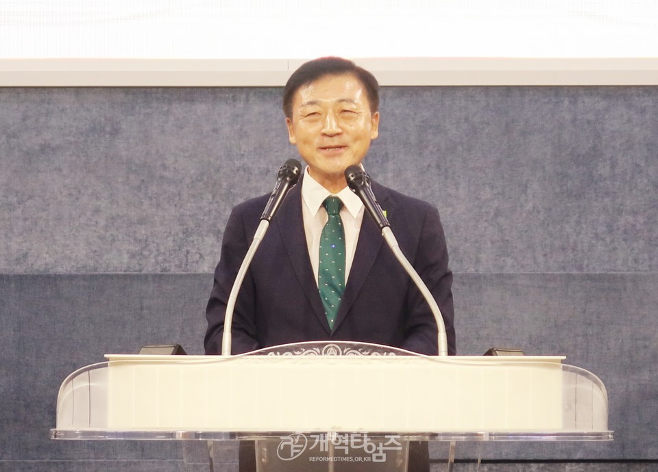 제109회 총회 임원 후보 정견발표회 및 공명선거 서약식 모습