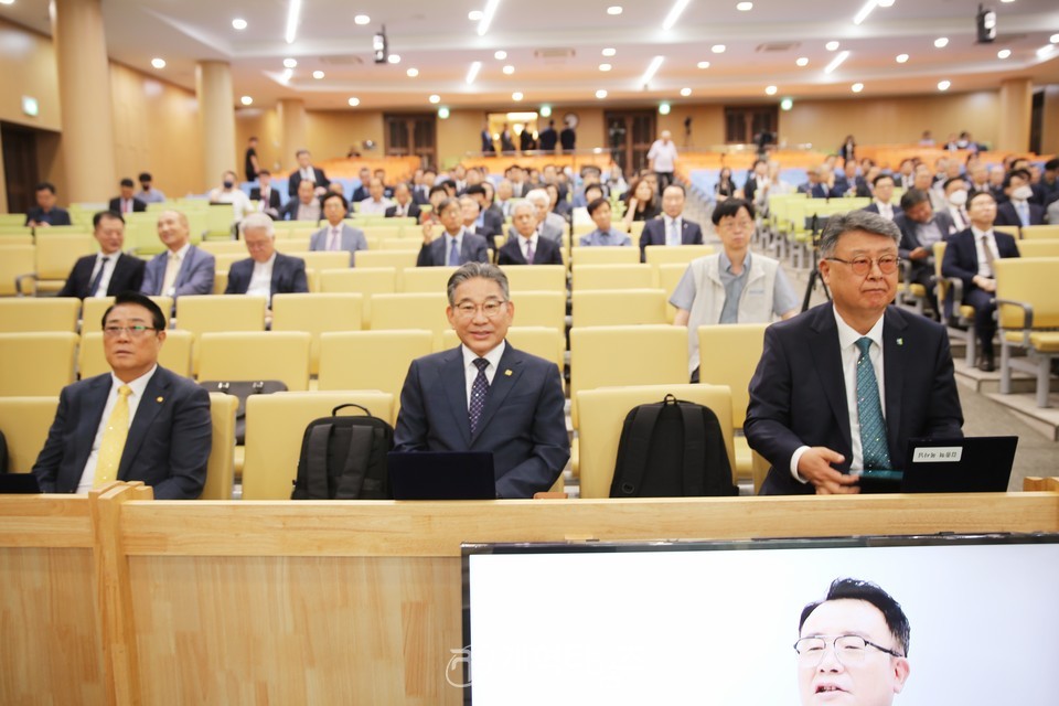 제109회 총회 임원 후보 정견발표회 및 공명선거 서약식 모습