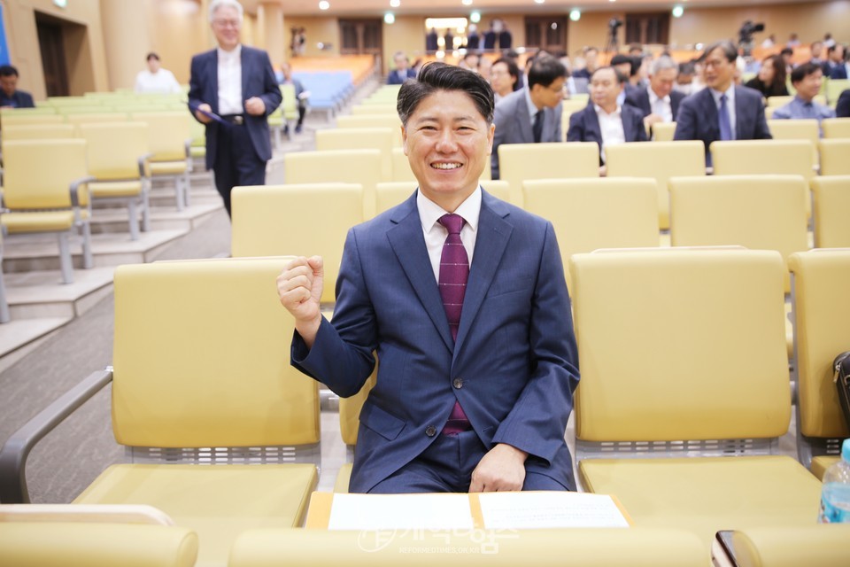 제109회 총회 임원 후보 정견발표회 및 공명선거 서약식 모습