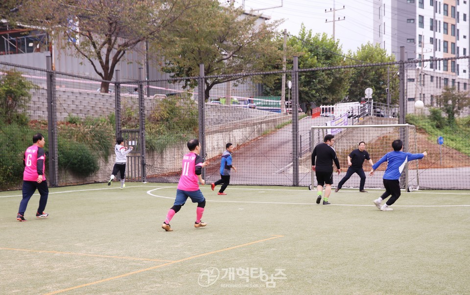 동한서노회 제86회 정기노회, 체육대회 모습