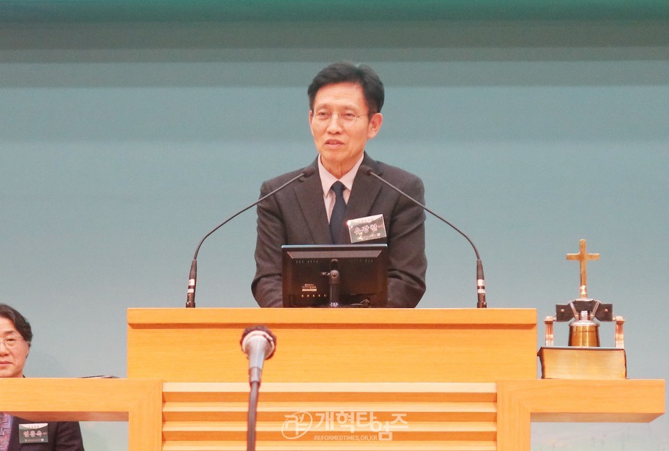 총회군선교회 제28차 정기총회 모습