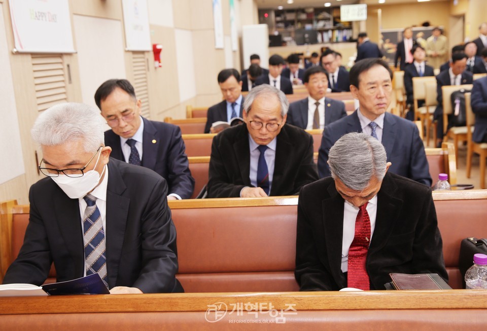 소래노회 제208회 정기노회 모습