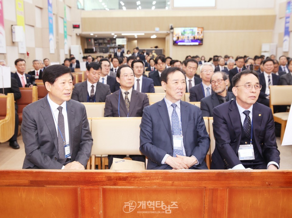소래노회 제208회 정기노회 모습