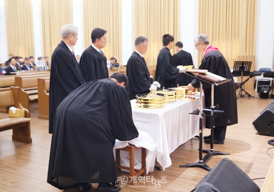 평양노회 제196회 정기회 모습