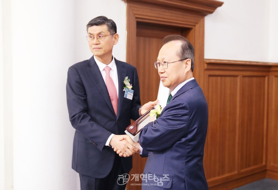 평양노회 제196회 정기회 모습