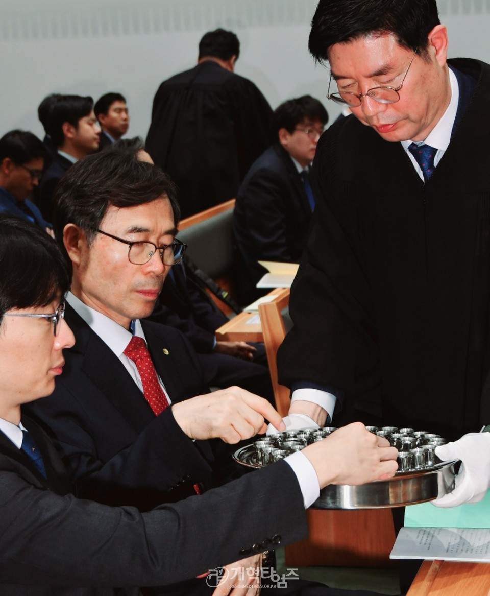 서울강남노회 제99회 정기회 모습