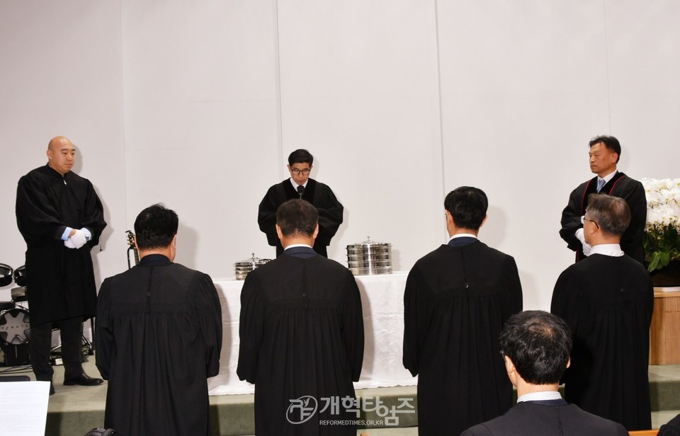 서울강남노회 제99회 정기회 모습