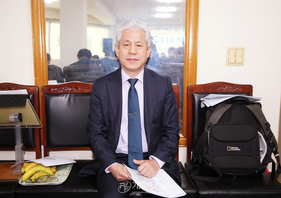 제55회기 서울ㆍ서북지역장로회 고문ㆍ임원회의 모습
