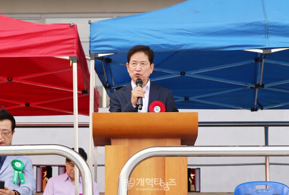서울지역노회협의회 노회연합체육대회 모습