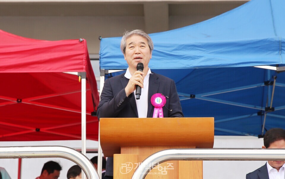 서울지역노회협의회 노회연합체육대회 모습